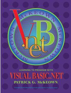 Couverture de l’ouvrage Learning to Program with VISUAL BASIC.Net