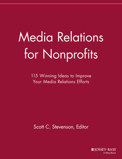 Couverture de l’ouvrage Media Relations for Nonprofits