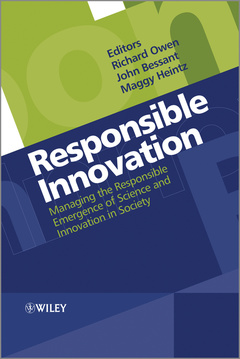 Couverture de l’ouvrage Responsible Innovation