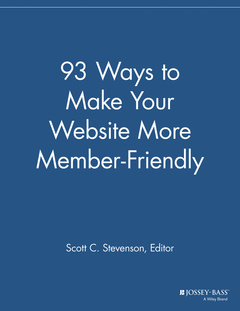Couverture de l’ouvrage 93 Ways to Make Your Website More Member Friendly