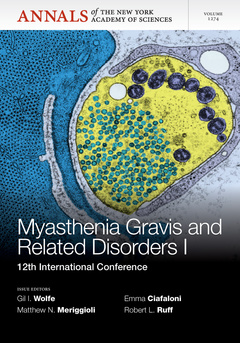 Couverture de l’ouvrage Myasthenia Gravis and Related Disorders I