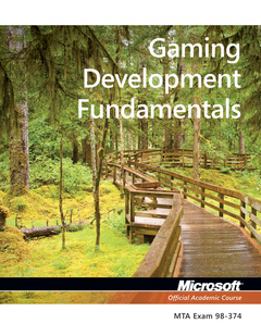 Couverture de l’ouvrage 98-374 MTA Gaming Development Fundamentals