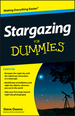 Couverture de l’ouvrage Stargazing For Dummies
