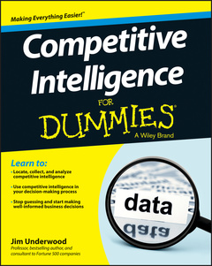 Couverture de l’ouvrage Competitive Intelligence For Dummies