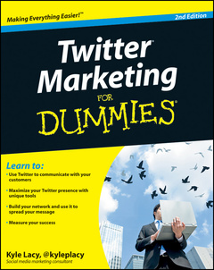 Couverture de l’ouvrage Twitter Marketing For Dummies