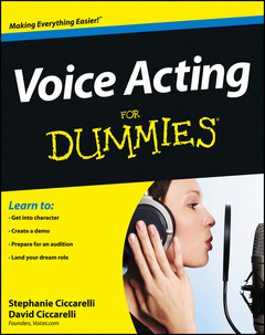 Couverture de l’ouvrage Voice Acting For Dummies