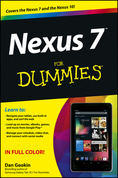 Couverture de l’ouvrage Nexus 7 For Dummies (Google Tablet)