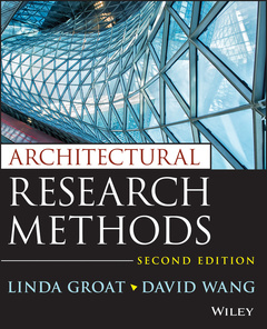 Couverture de l’ouvrage Architectural Research Methods