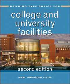 Couverture de l’ouvrage Building Type Basics for College and University Facilities