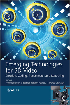 Cover of the book Emerging Technologies for 3D Video