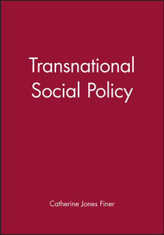 Couverture de l’ouvrage Transnational Social Policy