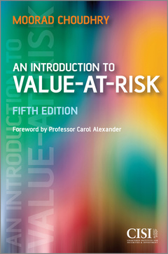 Couverture de l’ouvrage An Introduction to Value-at-Risk