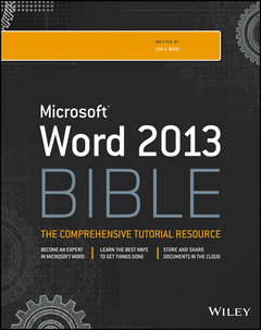 Couverture de l’ouvrage Word 2013 Bible