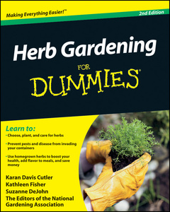 Couverture de l’ouvrage Herb Gardening For Dummies