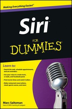 Couverture de l’ouvrage Siri For Dummies