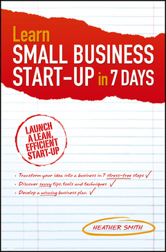 Cover of the book Learn Small Business Startup in 7 Days