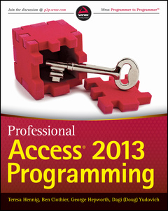 Cover of the book Professional Access 2013 Programming