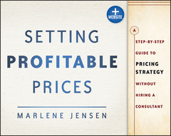 Couverture de l’ouvrage Setting Profitable Prices, + Website