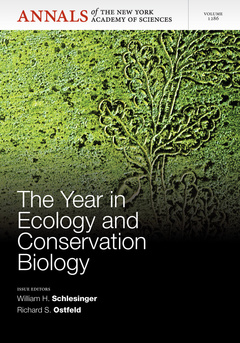 Couverture de l’ouvrage The Year in Ecology and Conservation Biology, Volume 1286
