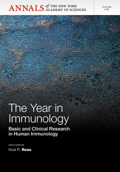 Couverture de l’ouvrage The Year in Immunology