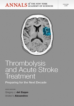 Couverture de l’ouvrage Thrombolysis and Acute Stoke