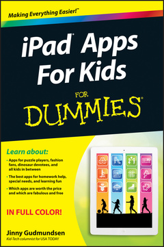 Couverture de l’ouvrage iPad Apps For Kids For Dummies