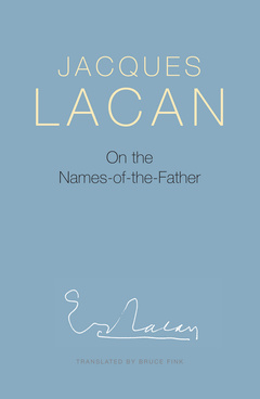 Couverture de l’ouvrage On the Names-of-the-Father