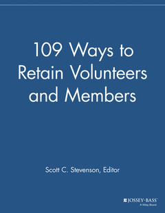Couverture de l’ouvrage 109 Ways to Retain Volunteers and Members