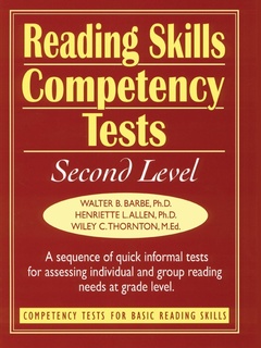 Couverture de l’ouvrage Reading Skills Competency Tests
