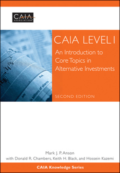 Couverture de l’ouvrage CAIA Level I