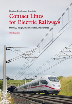 Couverture de l’ouvrage Contact Lines for Electrical Railways