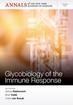 Couverture de l’ouvrage Glycobiology of the Immune Response, Volume 1253