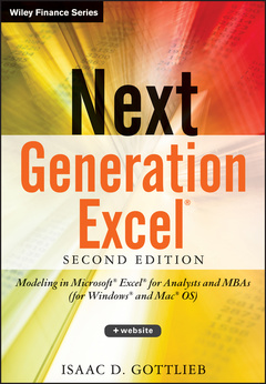 Couverture de l’ouvrage Next Generation Excel