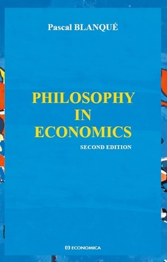 Couverture de l’ouvrage Philosophy in economics