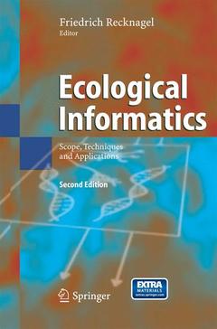 Couverture de l’ouvrage Ecological Informatics