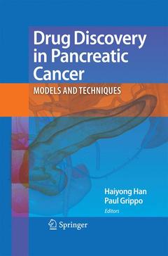 Couverture de l’ouvrage Drug Discovery in Pancreatic Cancer