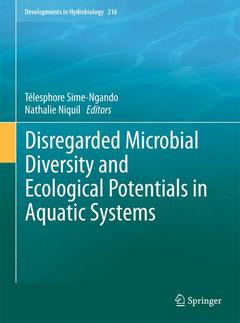 Couverture de l’ouvrage Disregarded Microbial Diversity and Ecological Potentials in Aquatic Systems