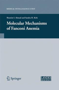 Couverture de l’ouvrage Molecular Mechanisms of Fanconi Anemia