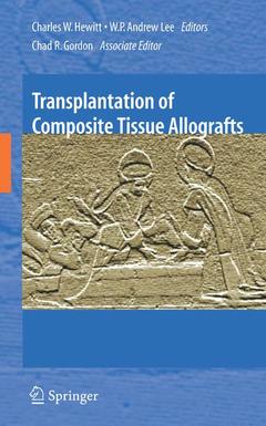 Couverture de l’ouvrage Transplantation of Composite Tissue Allografts