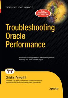 Couverture de l’ouvrage Troubleshooting Oracle Performance