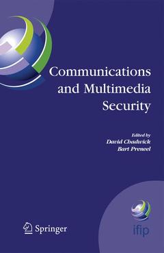 Couverture de l’ouvrage Communications and Multimedia Security