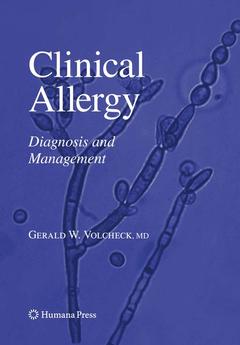 Couverture de l’ouvrage Clinical Allergy
