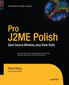 Couverture de l’ouvrage Pro J2ME Polish