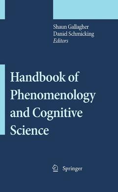 Cover of the book Handbook of Phenomenology and Cognitive Science