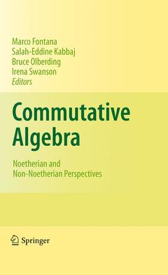 Couverture de l’ouvrage Commutative Algebra