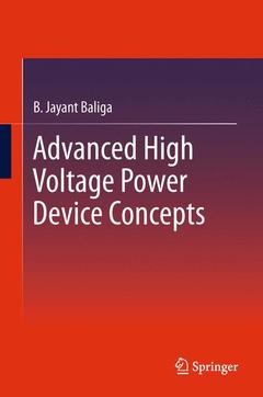 Couverture de l’ouvrage Advanced High Voltage Power Device Concepts