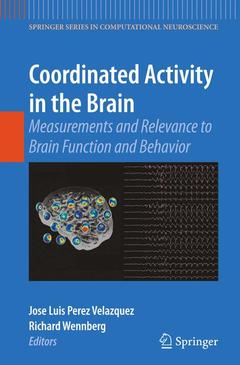 Couverture de l’ouvrage Coordinated Activity in the Brain