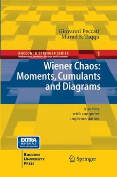 Couverture de l’ouvrage Wiener Chaos: Moments, Cumulants and Diagrams