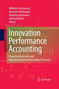 Couverture de l’ouvrage Innovation performance accounting
