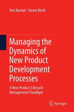 Couverture de l’ouvrage Managing the Dynamics of New Product Development Processes